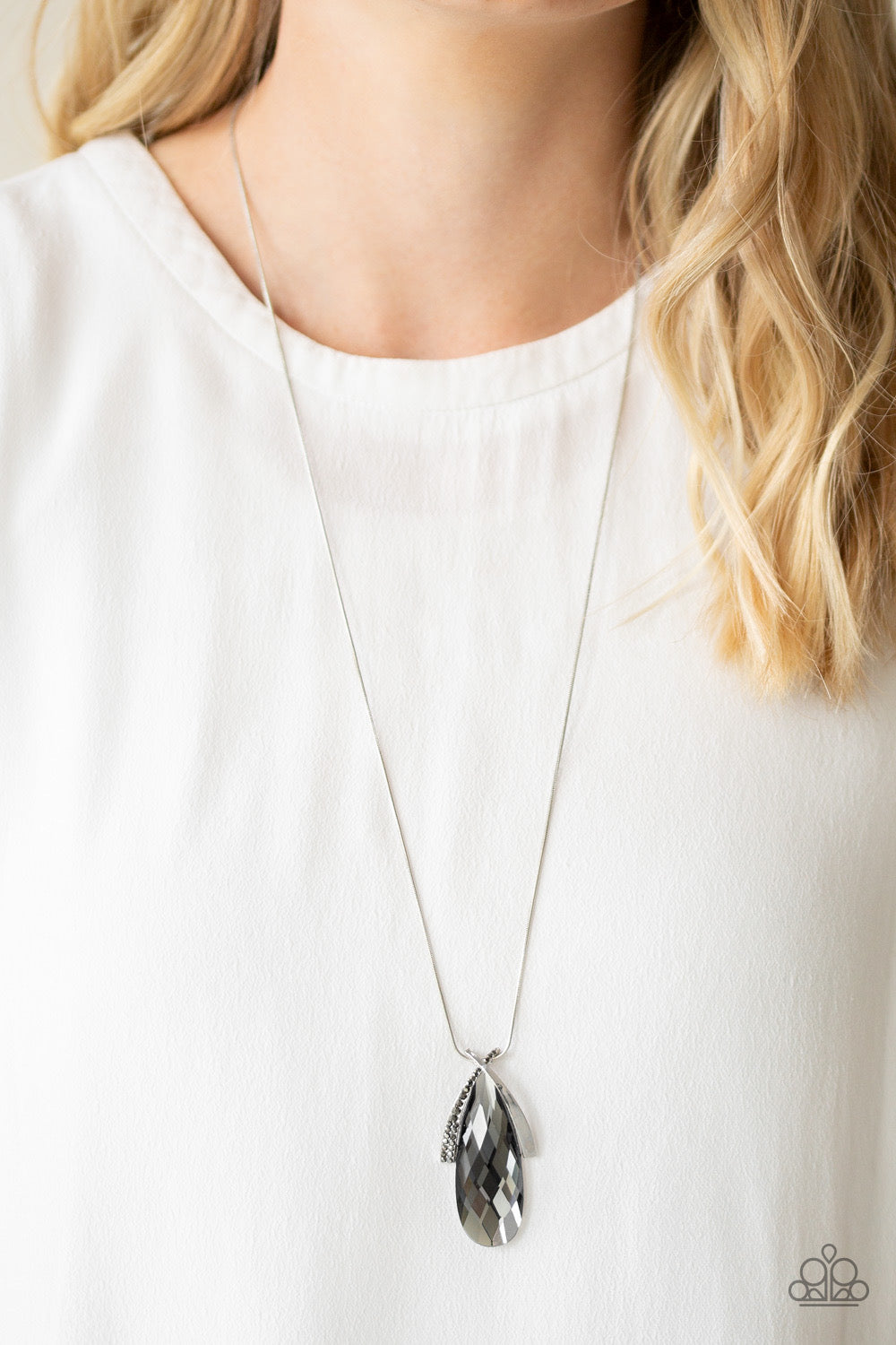 Stellar Sophistication Silver Necklace